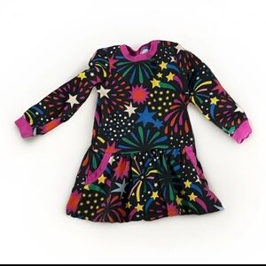 Mini Boden Girls Sweatshirt Dress Size 7–8Y Long Sleeve Dress